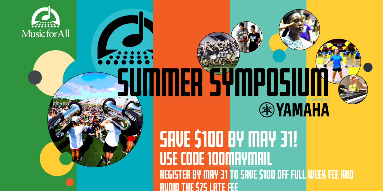 Register by May 31 to Save $100 Plus Waive Late Fee