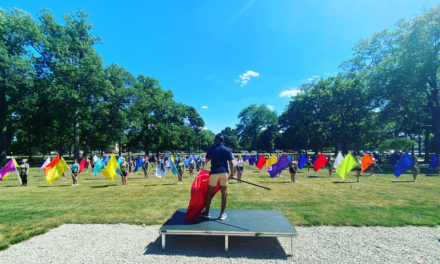 A Day in the Life of a Color Guard Camper